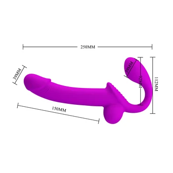 New Silicone Strapless Strap-On Ejaculating Dildo Strapon Double Realistic Penis Spraying Dick Adult Sex Toys for Women Lesbian 6