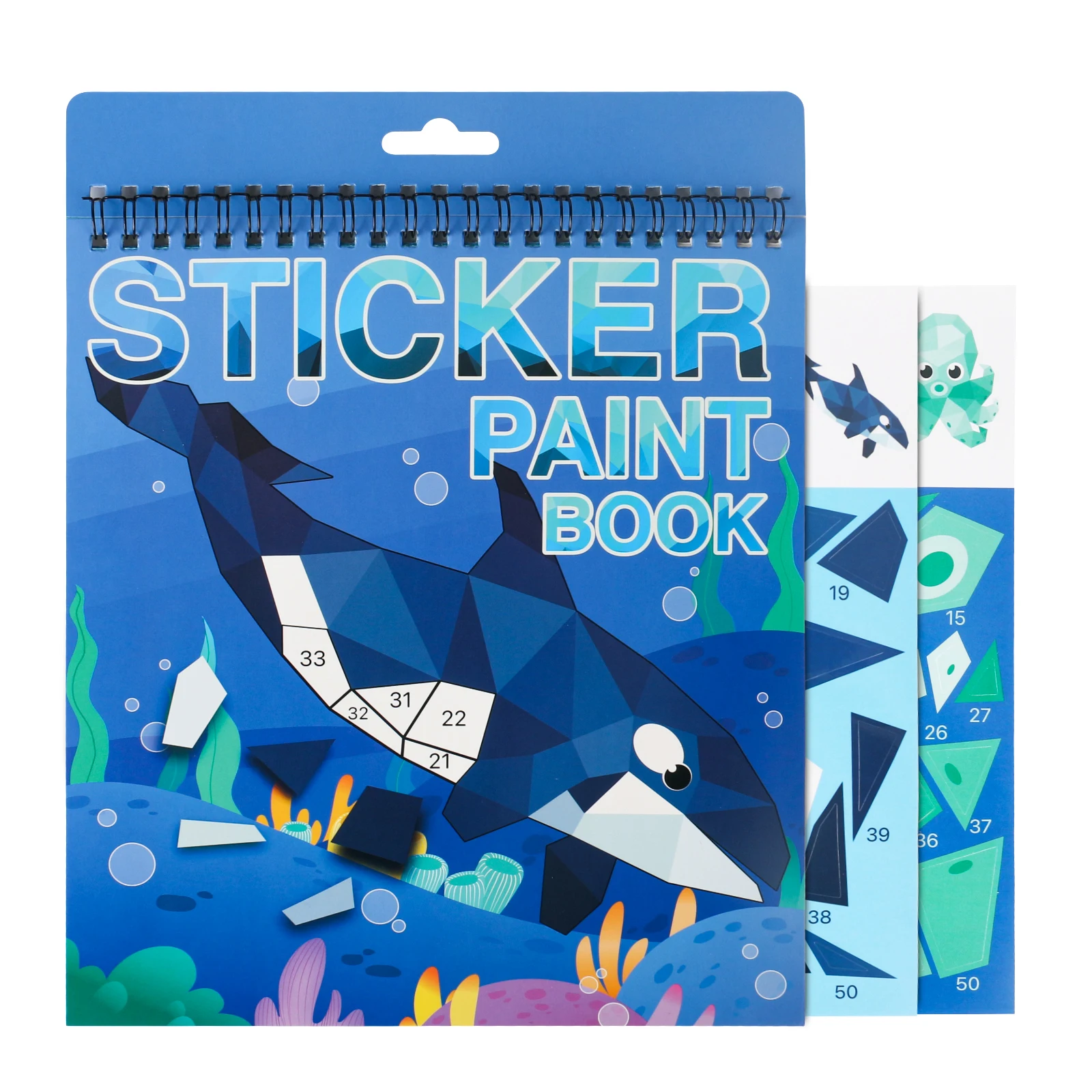 Sticker Book Crafts for Kids Ages 4-8: Engaging Brain Game and Travel Toy Gift