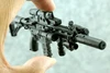 1/6th Mini Jigsaw Puzzle HK416 Automatic Rifle Plastic Black Gun Model Assemble Toy for 12inch Action Figures Soldier Model 1