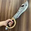 53cm Cosplay Thunder Knife War Beast Sacrifice Knife Sword Prop Weapon Role Playing Cos Pirate Ghost Knife PU Weapon Model Toy 5