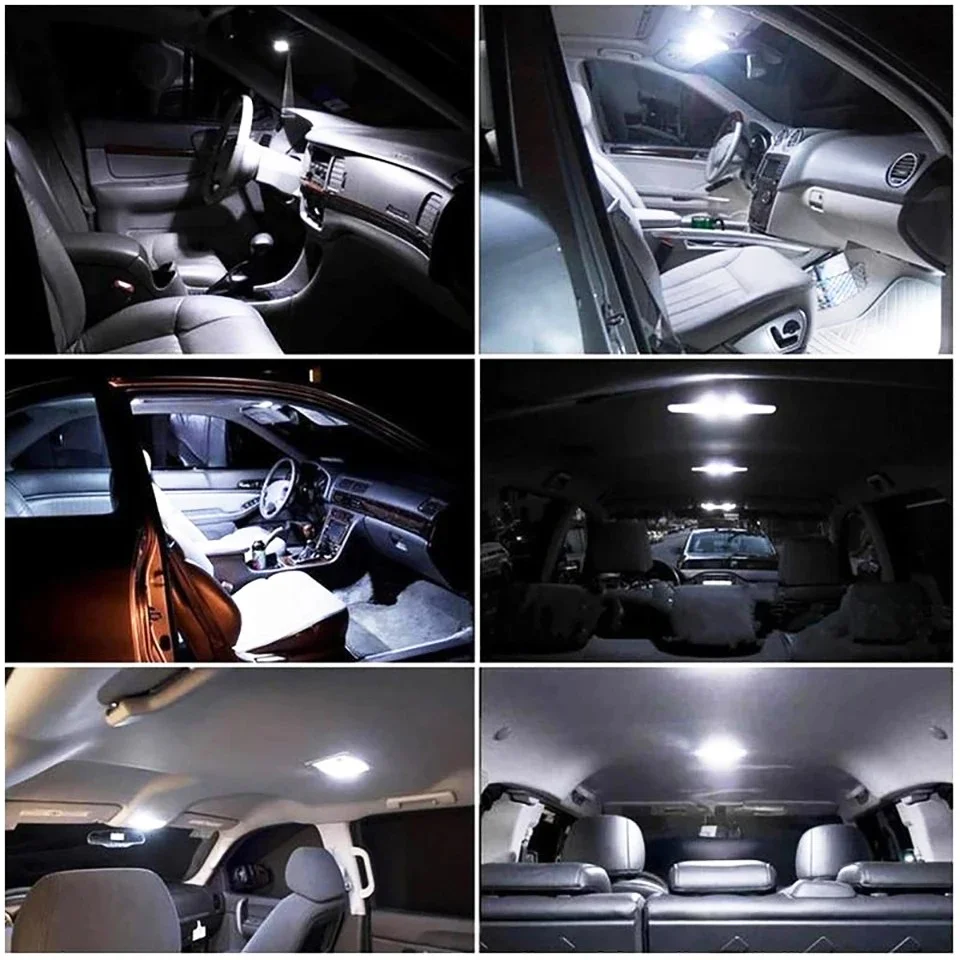C5W C10W LED CSP 1860 Signal Lamp Canbus Bulb Festoon Light Auto Interior Reading Dome Light 2x led car lights