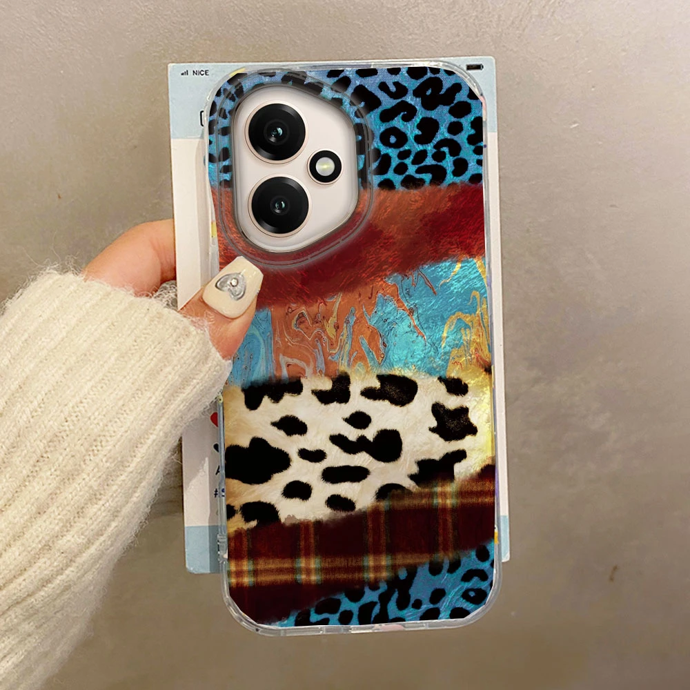 Brown Leopard Cherry Phone Case Cover
