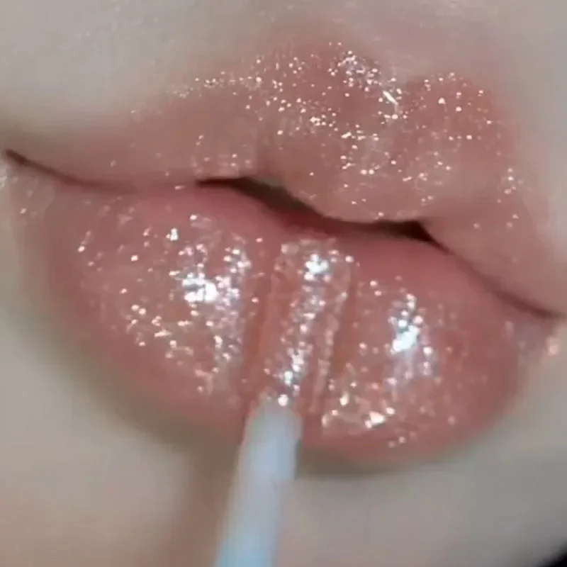 Lip Glaze Sparkling Shine Light Transparent Gloss Water Pure Desire