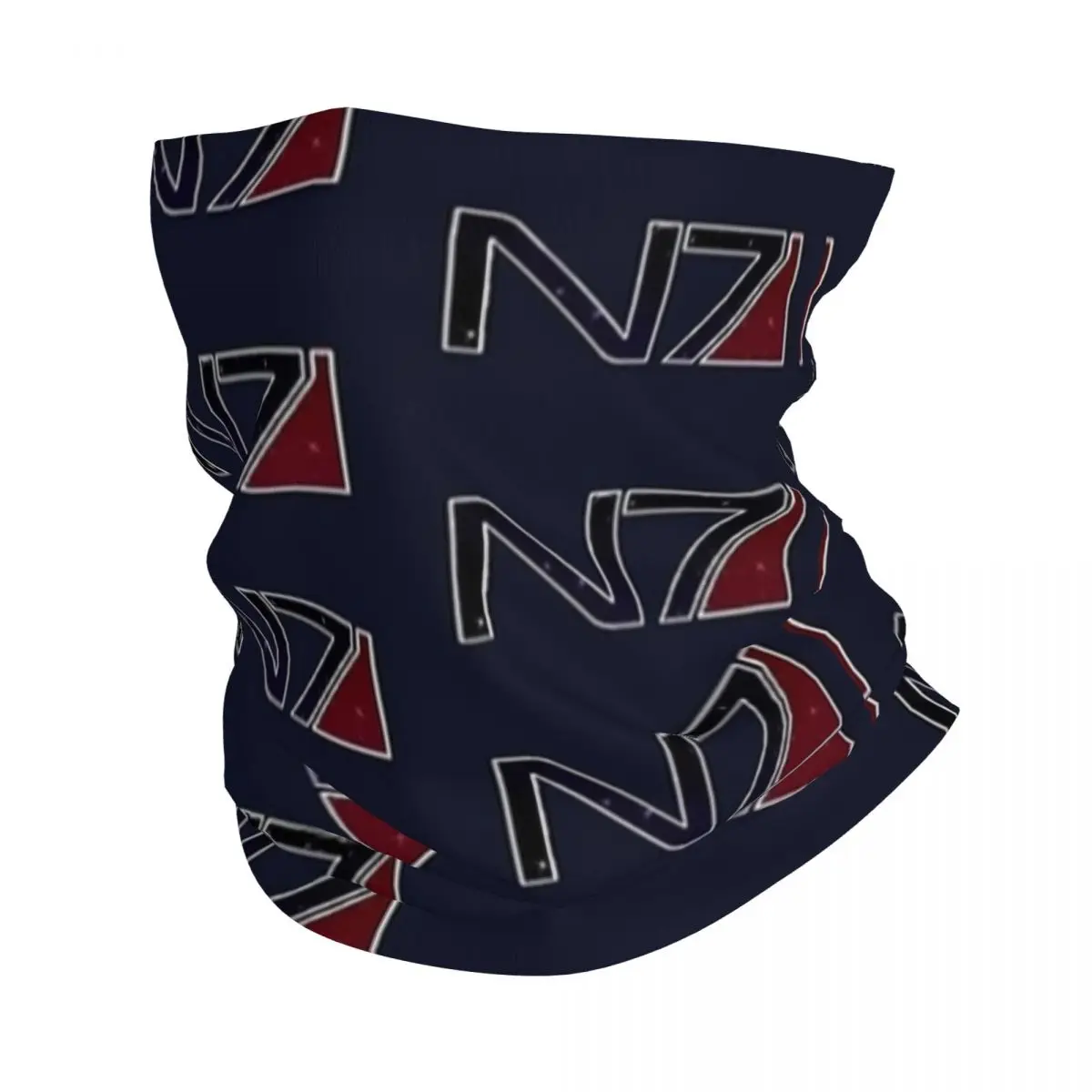 

Mass Effect N7 Space Logo Bandana Neck Gaiter Game Lover Balaclavas Mask Scarf Cycling Sports for Men Women Adult Breathable