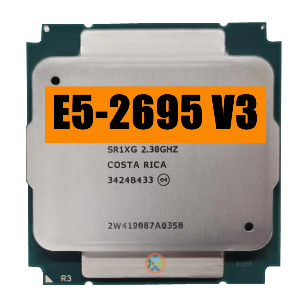 Processador e5 2695 v3 Xeon E52695v3 23 Ghz 35m 14 Núcleos 22nm E5-2695 v3 120w