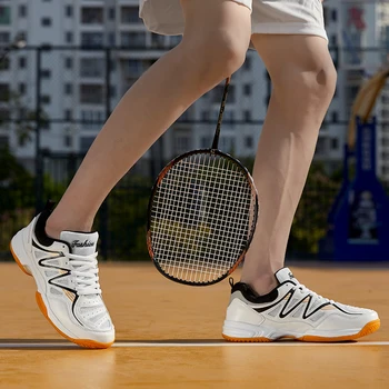 2024 New Men\'s Volleyball Shoes Outdoor Fitness Badminton Sports Shoes Mesh Breathable Tennis Shoes Size 38-48 4