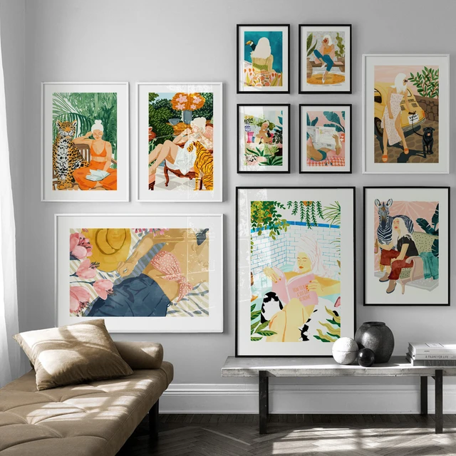 Wall Pictures Modern Living Room  Fashion Art Prints Wall Decor - Nordic  Fashion - Aliexpress