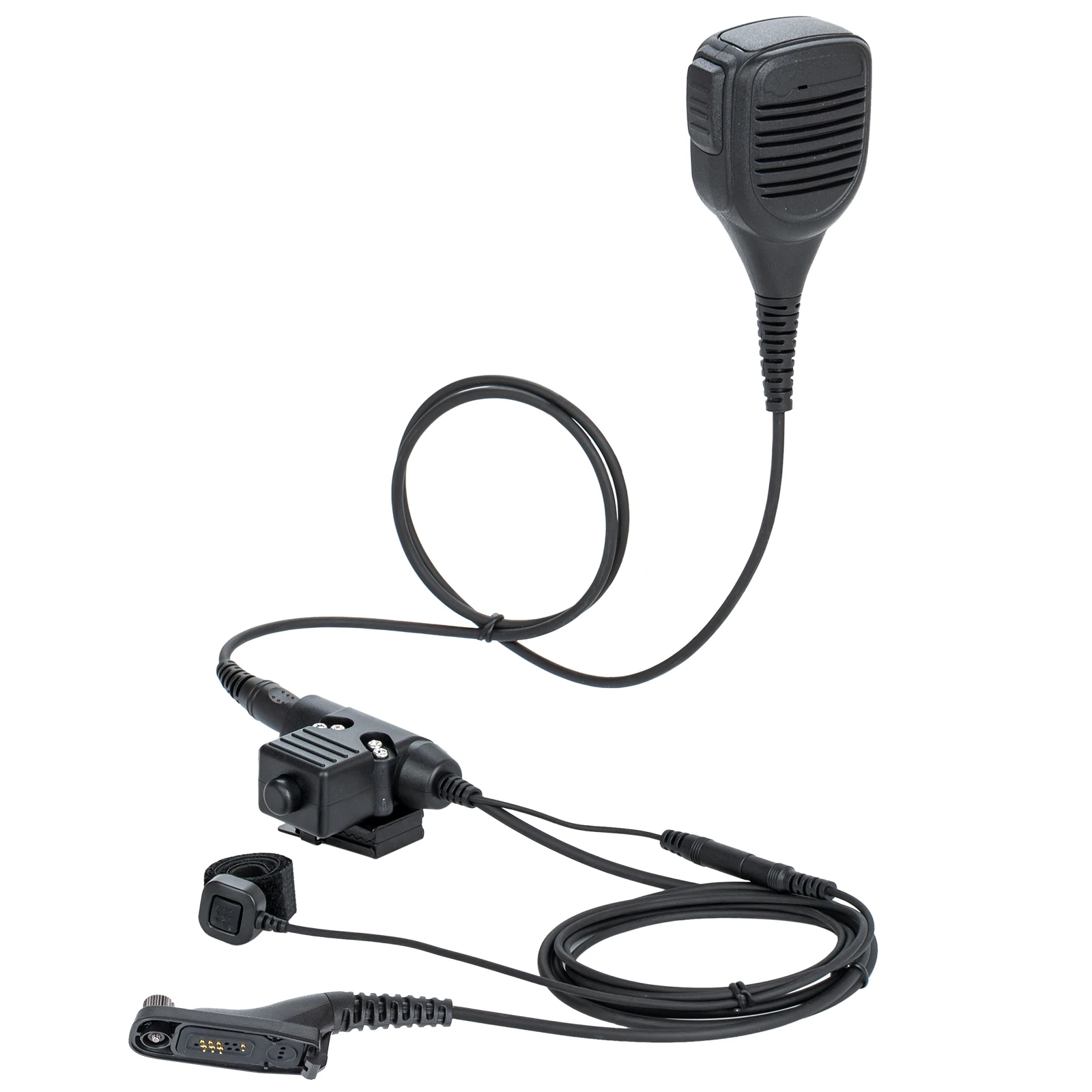 Walkie talkie two way radio Speaker Mic Microphone with Finger Microphone and U94 PTT Adapter for Motorola XiR P8268 8260