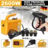 220V EU plug 2600W Household Electric Steam Cleaner 2600W Portable Handheld Steamer Car Kitchen Brush Cleaning Machine 1