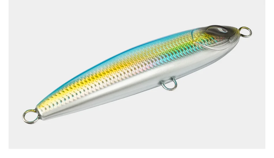 Noeby-Stickbait Angelköder 165 mm 105 g sinkender Bleistift-Wobbler, verstärkter künstlicher harter Köder, Sea Tuna GT Angelköder – Detail 13