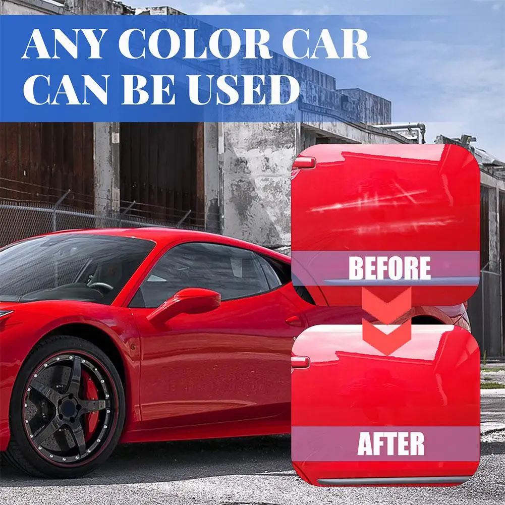 Car Scratch Repairing Wax Kit Professional Car Paint Scratch Repair Agent Nano Car Repair Wax Deep Anti Scratch Remover Fluid