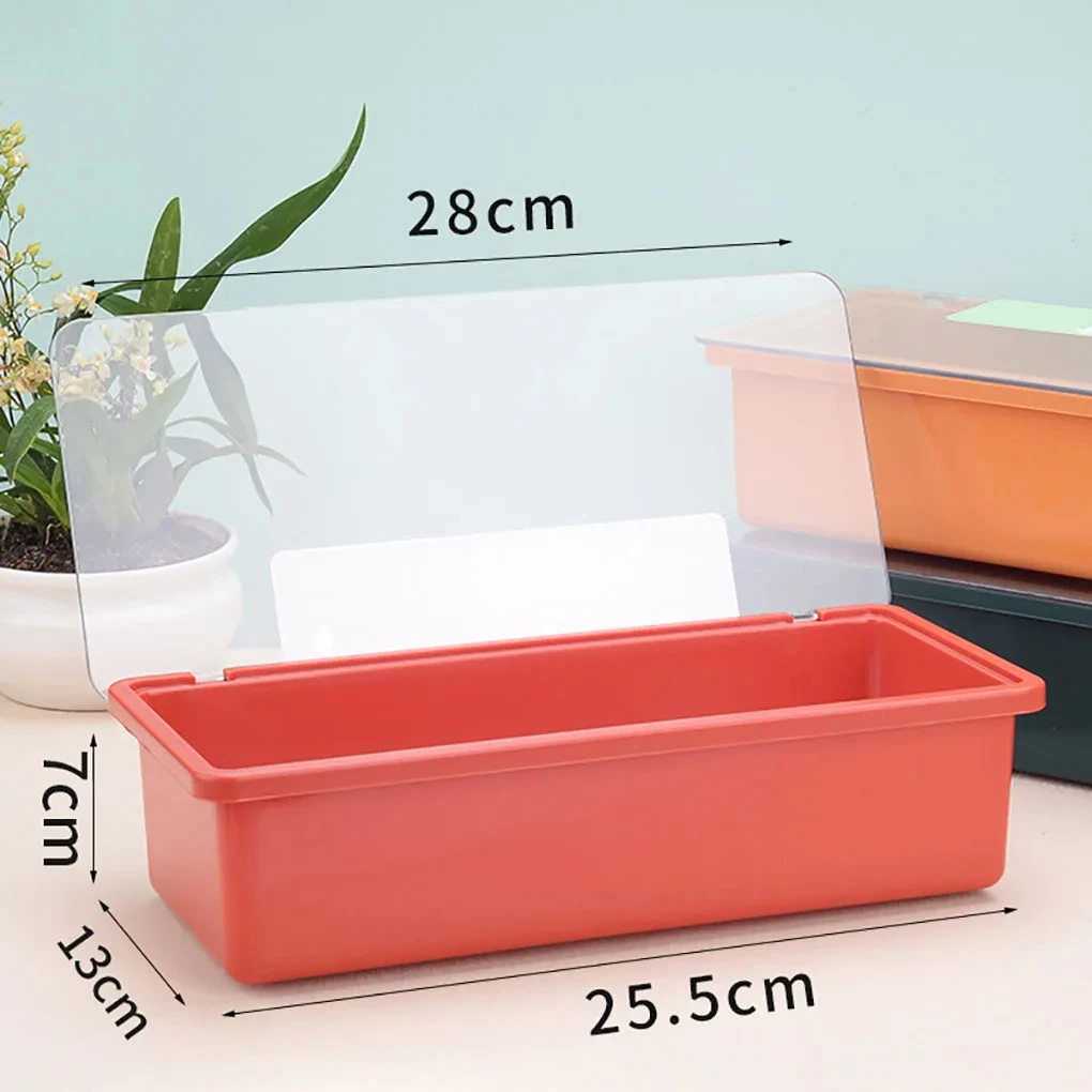 1Pcs Chopsticks Case Chopsticks with Lid  Drain Storage Box Dishwasher Basket Tableware Storage Organizer Cutlery Organizer New 5