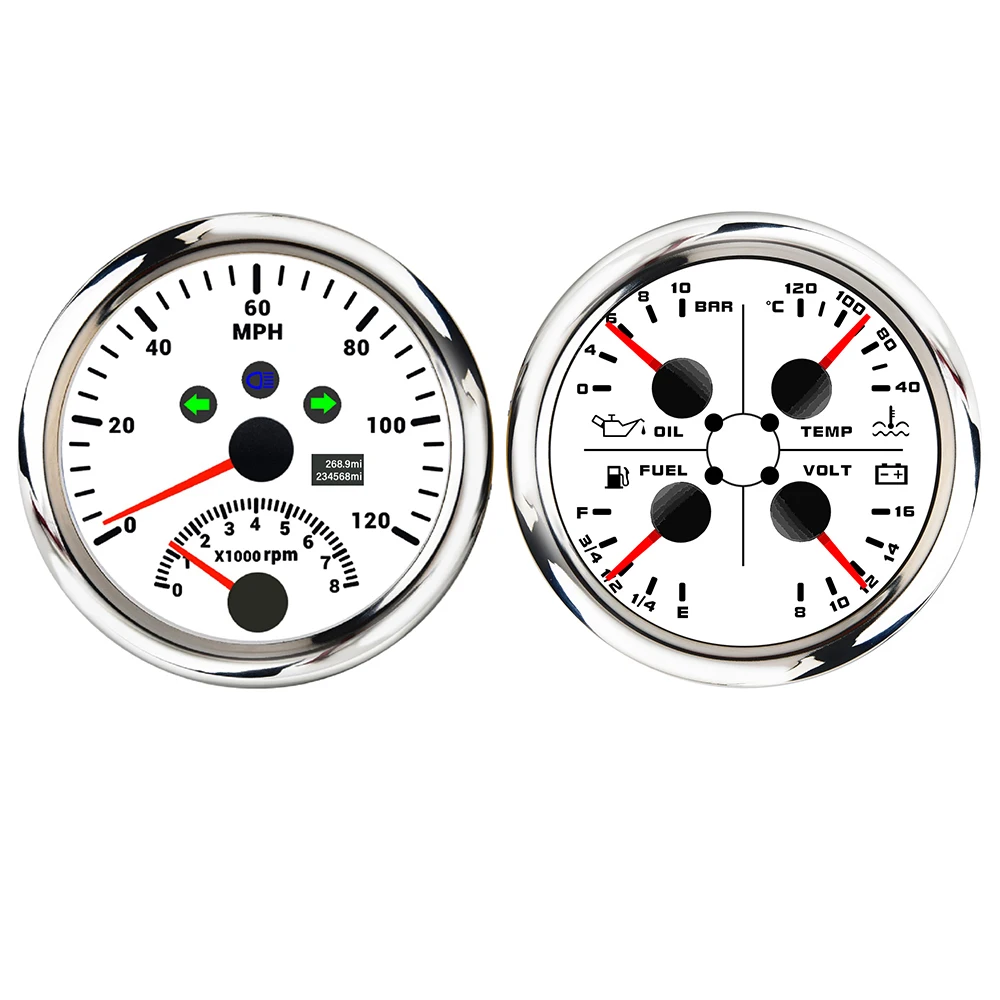 universal-85mm-4-in-1-oil-press-water-temp-fuel-level-voltmeter-gauge