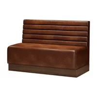 Retro Bar Dining Table and Chair Combination Booth Table Chair Dining Table Western Restaurant Bar Table and Chair 5