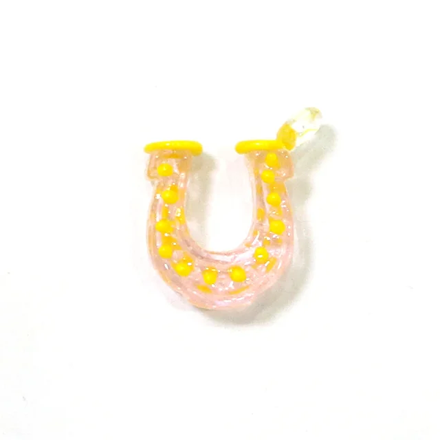 7 db Varázsa Szerencsés Patkó Üveg Medál Aranyos Sok Szerencsét Ló Cipő Barkácsolás Női Ékszerek Nyaklánc Karkötő Készítéséhez Tartozékok Készítése - Image 5