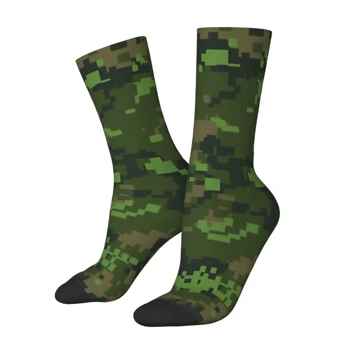 Funny Crazy Sock for Men CADPAT CAMO Hip Hop Harajuku Camo Camouflage