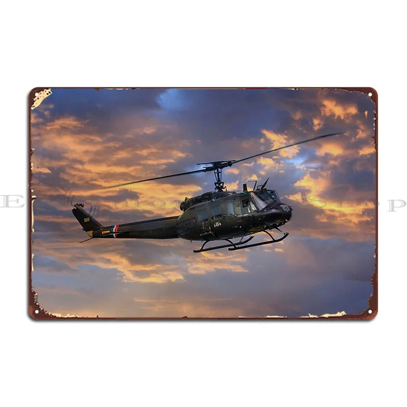 

Huey Vietnam Workhorse Metal Sign Party Party Garage Iron Sign Tin Sign Poster