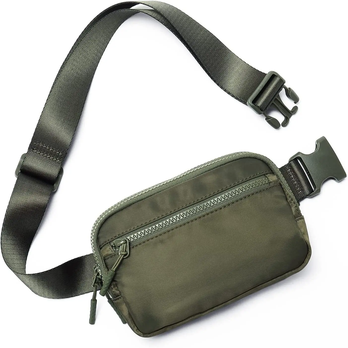 Waist Bag Chest Bag Crossbody Bag Women Fanny Pack Zipper Outdoor Sports Casual Travel Belt Pocket Money Pouch