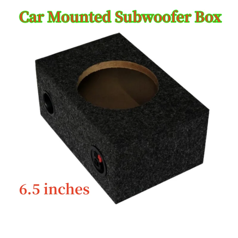Vehicle Audio Modification DIY 6.5-inch Speaker Case, Car Sound Automotive Box, Car Subwoofer Box