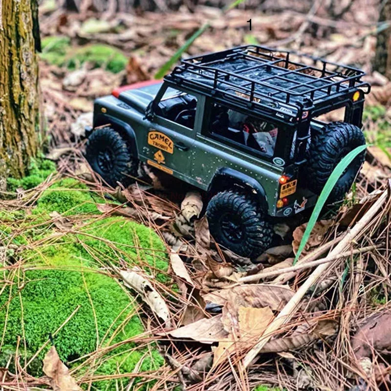 2.4g 4wd Mn99s Model Rtr Version Wpl Rc Car And Mn99s Car 1:12scale Refitparts D90 Defender  Pickup Remote Control Truck Toys 3