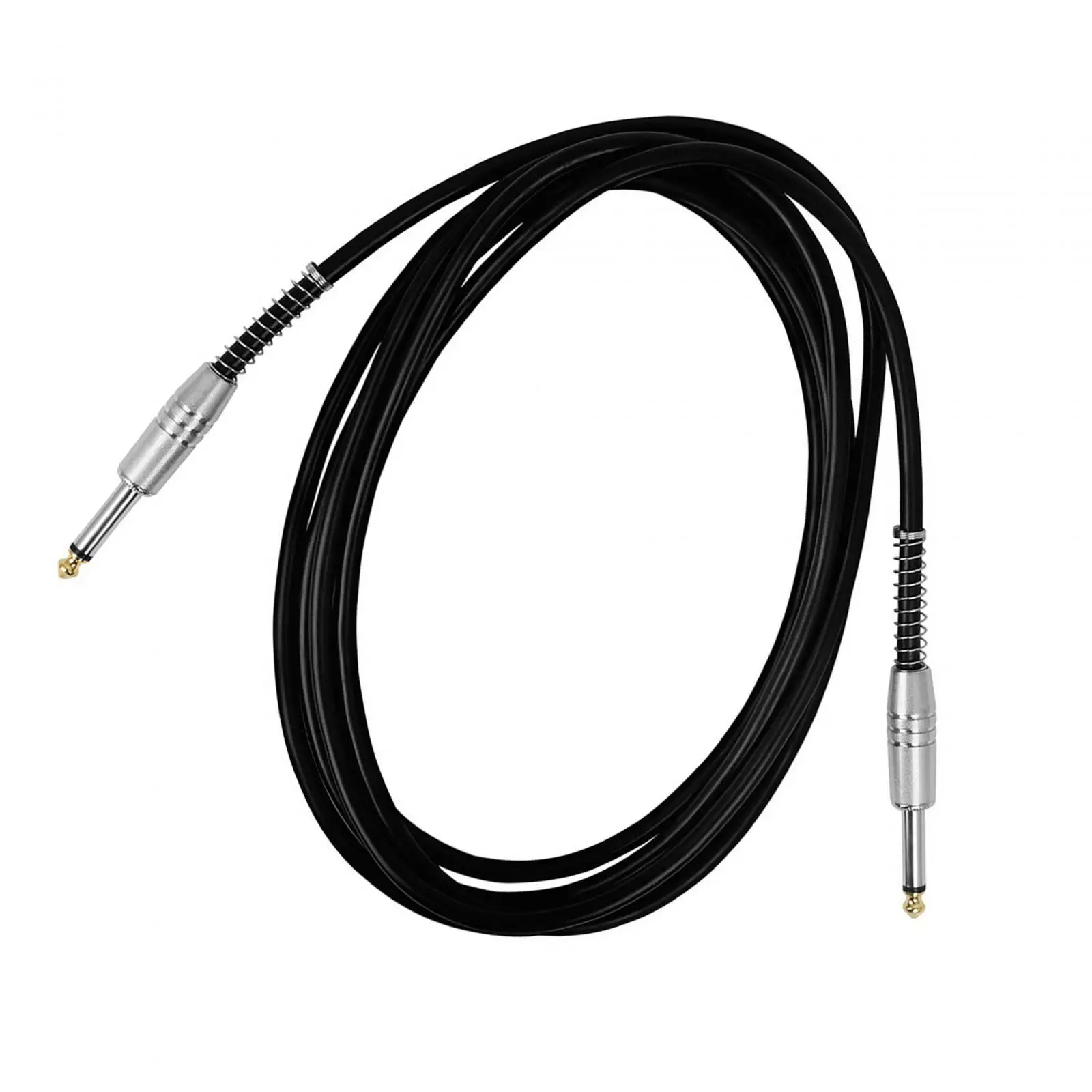 

1/4" TRS Instrument Cable Guitar Patch Cords, HiFi Sound 6.35mm Mono Jack,