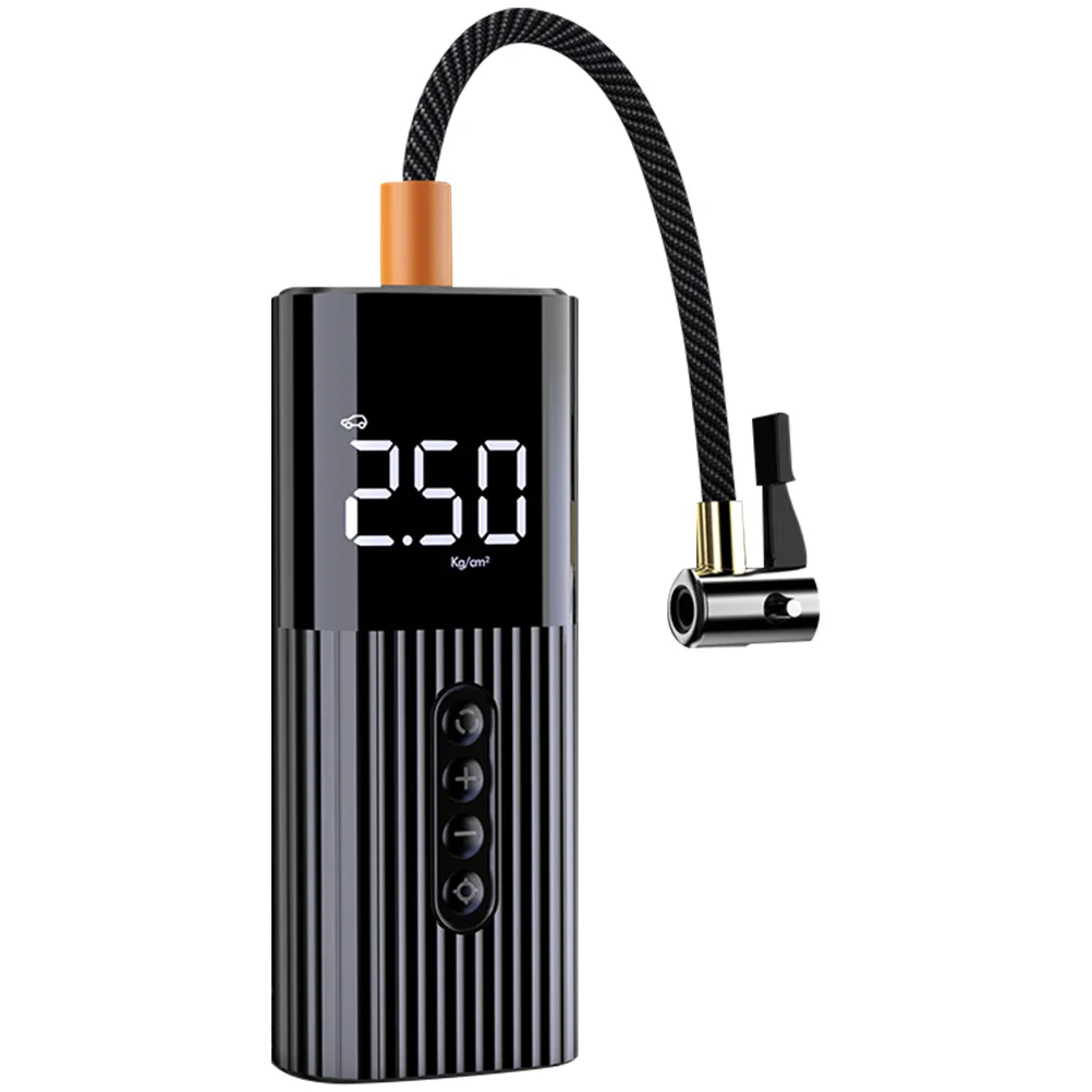 

Воздушный насос для шин, портативный компактный компрессор с цифровым ЖК дисплеем, 12 В