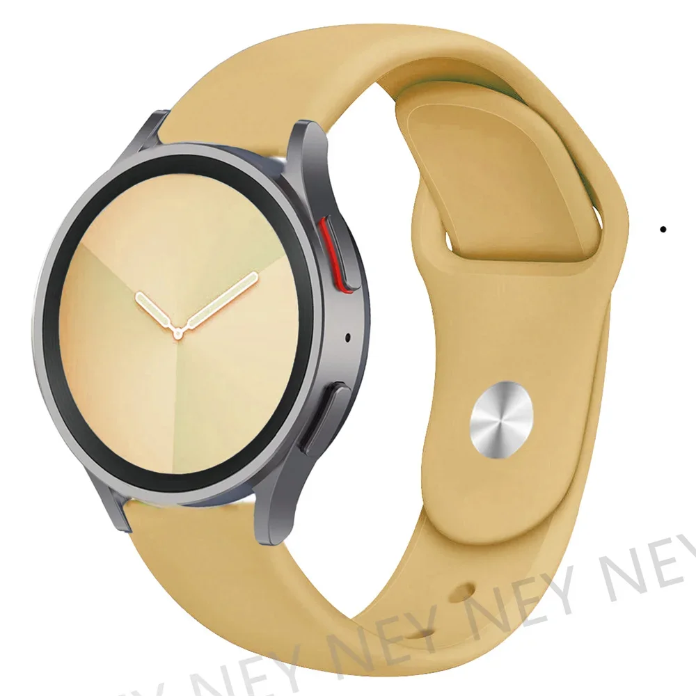 Sporty Silicone Watch Strap - 20mm/22mm Adjustable Band