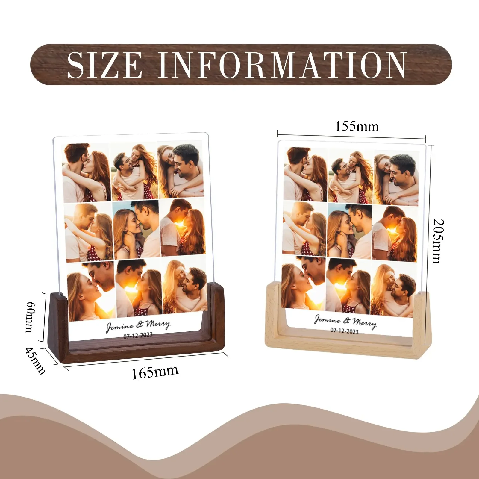 Couple's Custom Picture Frame 6 | Couple's Custom Picture Frame 6