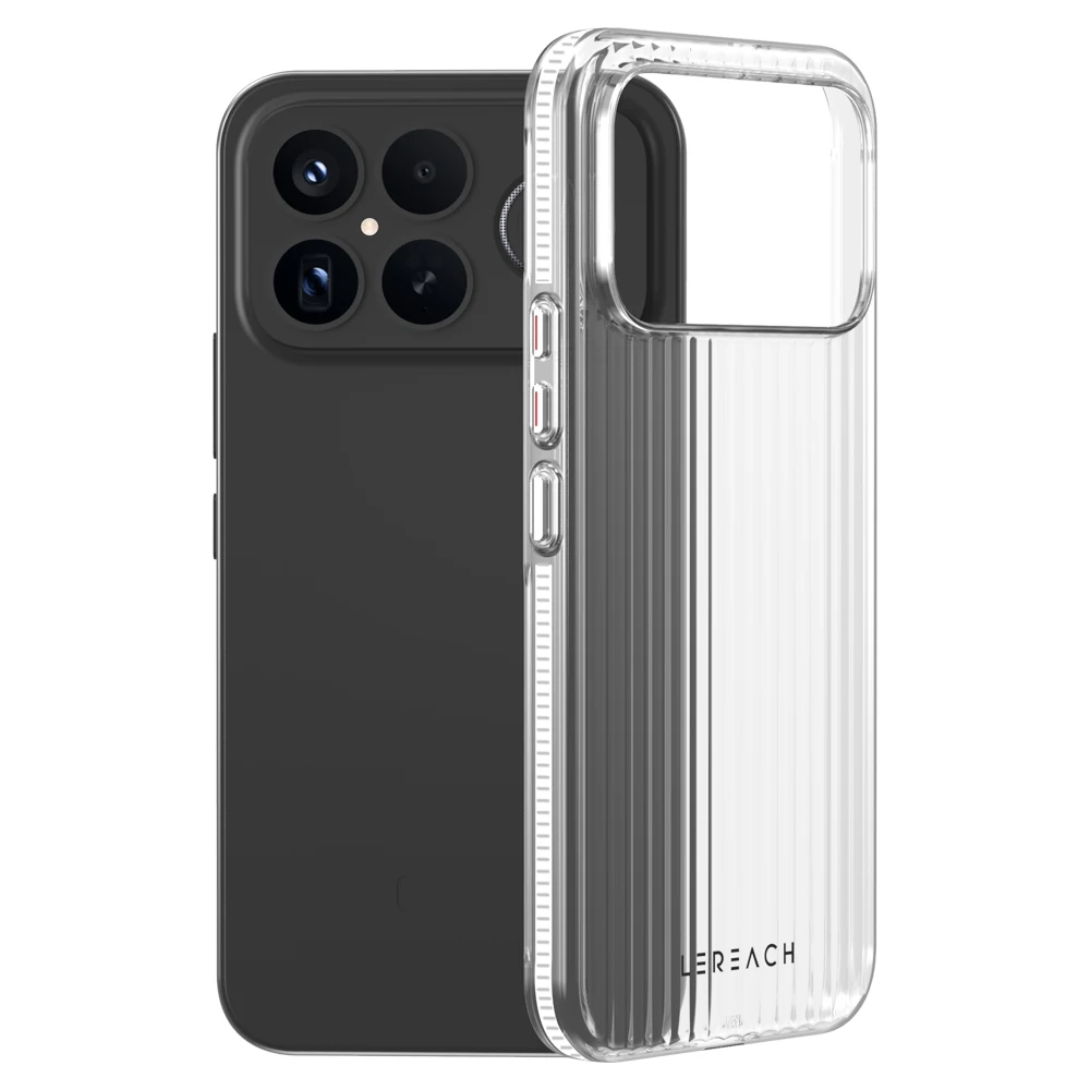 LeReach ICICLE Transparent Protective Case - Durable PC Hard Cover