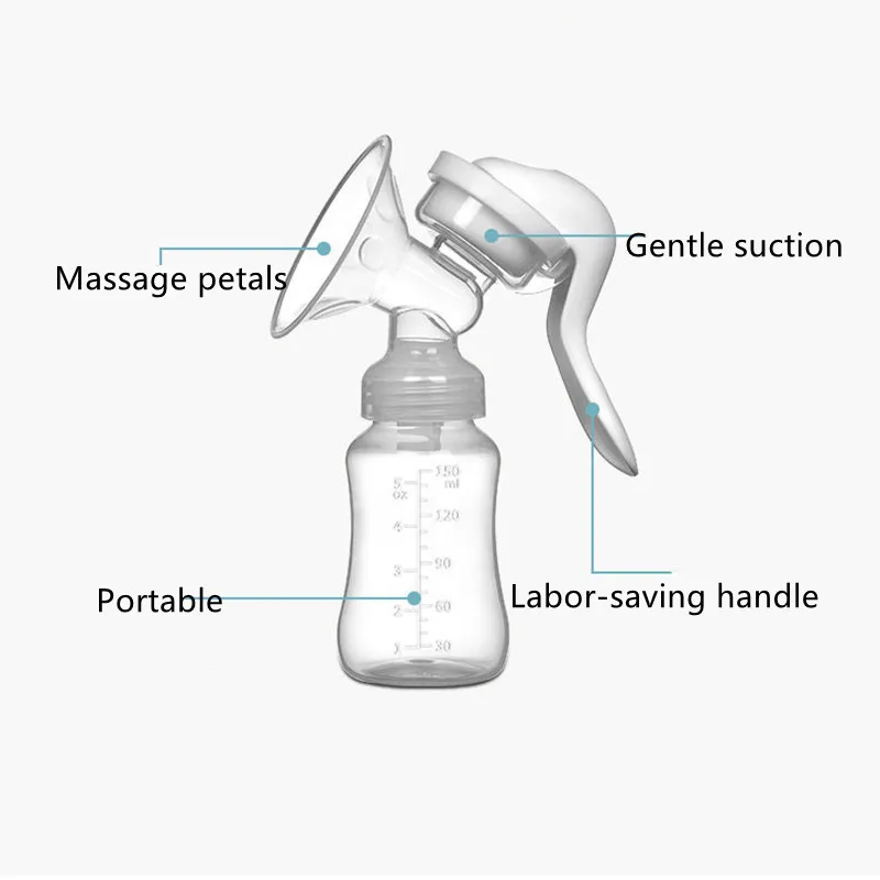 Manual breast pump maternal breast milk booster feeding manual pump maternity supplies