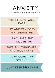 Serene Mental Health Wall Art Canvas - 40x60cm Unframed (5)