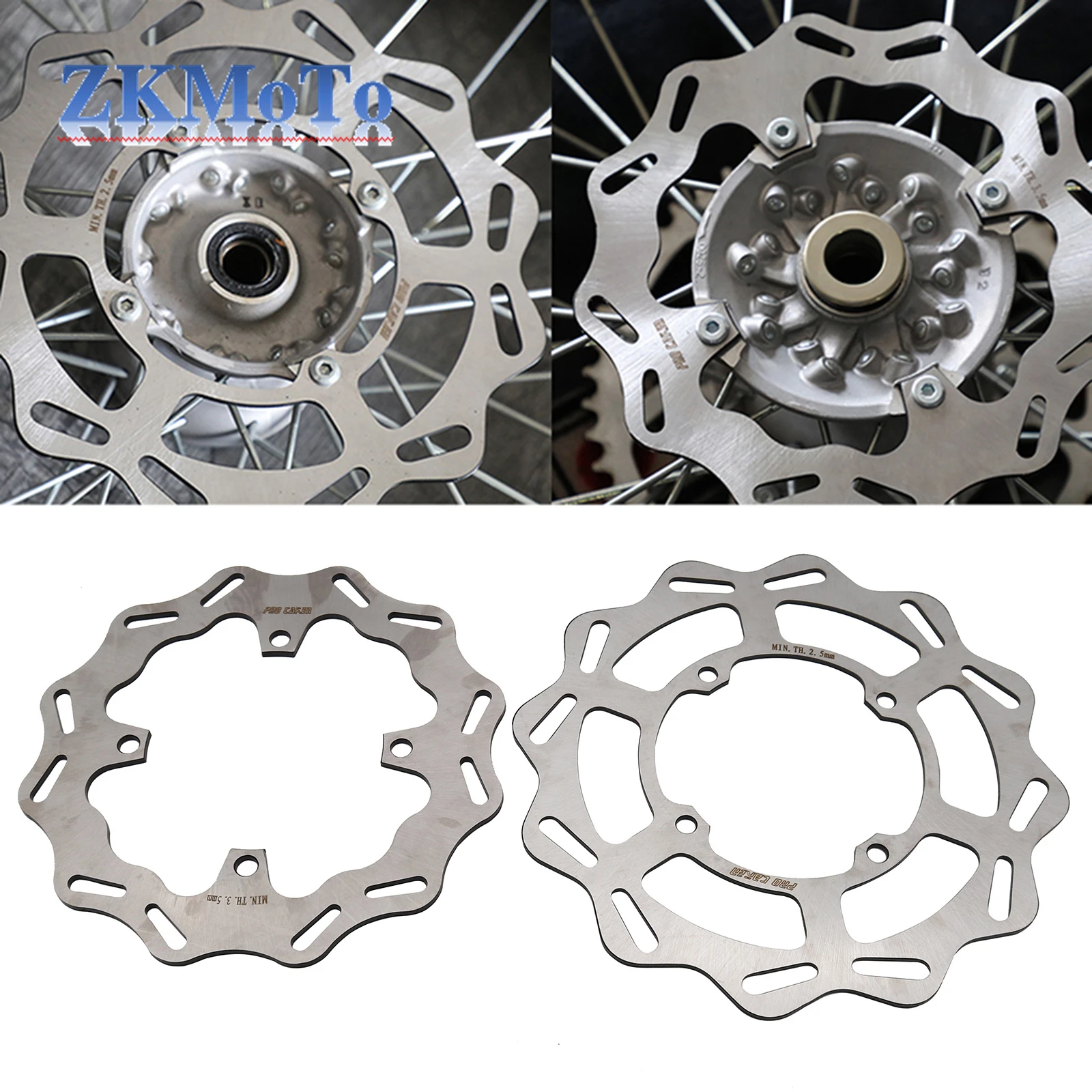 EBC MD6187CX 01-24 Kawasaki KX 85 Rear Left CX Extreme Rotor main image 0