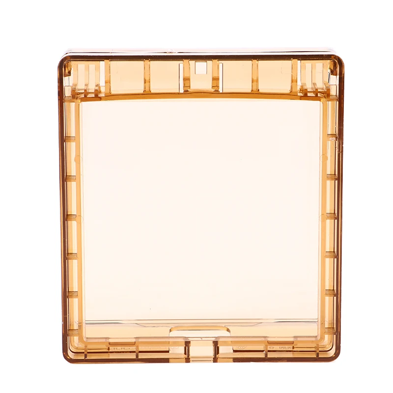 Self-adhesive Waterproof Box Bathroom Kitchen Outlet Splash-proof Box Smart Doorbell Button Rain Cover Switch Cover self adhesive waterproof box