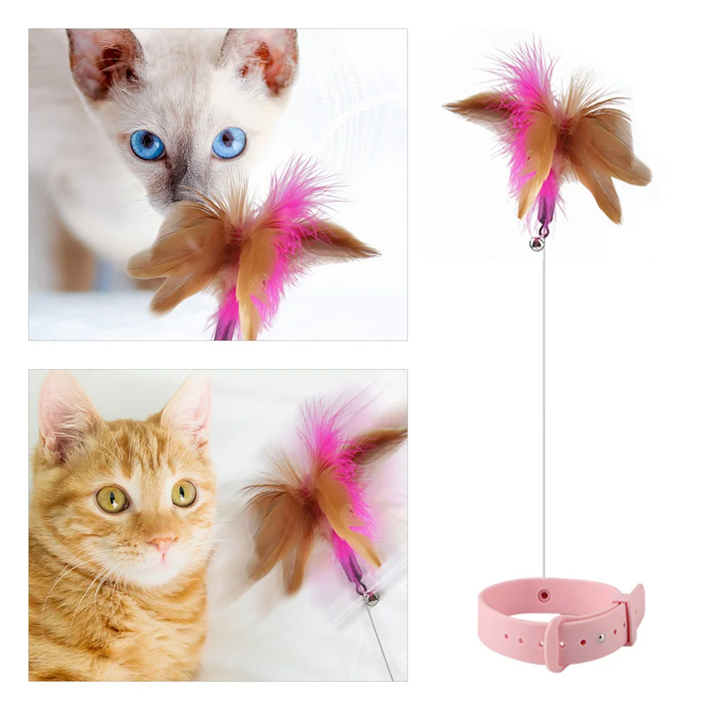 

Cat Self-healing Stick Catnip Toy Interactive Plaything Pet Collar Interesting Teaser Kitten Artificial