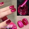 BORN PRETTY Pink Red Cat Magnetic Gel Nail Polish 10ml Jelly Amber Gorgeous Color Soak Off UV LED Semi Permanent Gel Nail Art 1