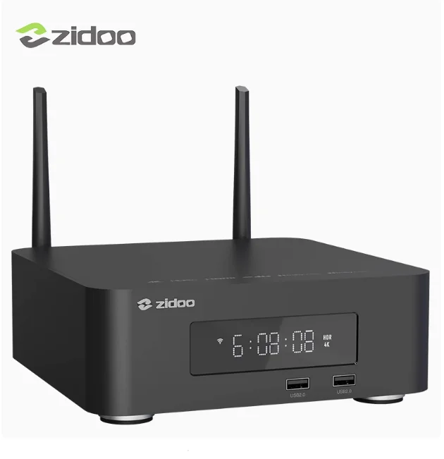 ZIDOO Z20 PRO 4K Media Player, RTD1619BPD 4G+32G, HDR10+ 4K HDR Android 11 TV, Support Ethernet WiFi, NAS, HDD 2
