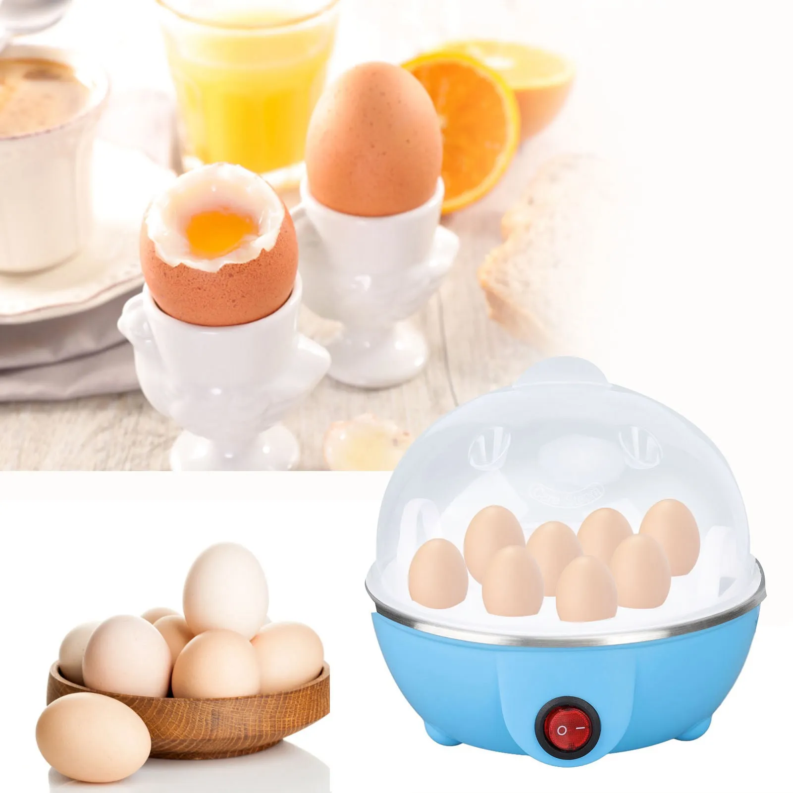 Chicken Egg Cooker Make Up to 7 Large Boiled Eggs