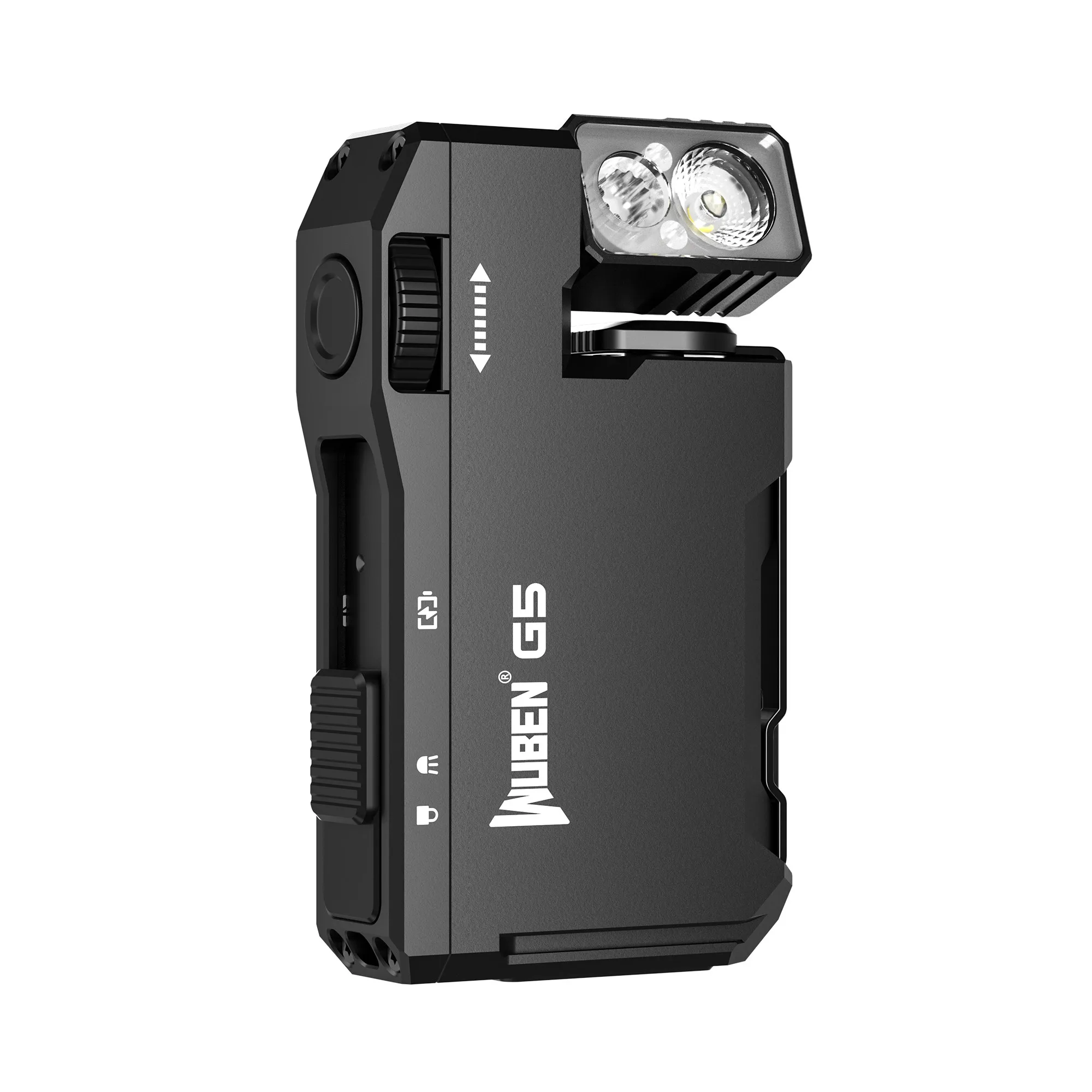 Wuben G5 충전식 EDC 마그네틱 손전등 어트랙션 400루멘 RGB 포켓 손전등 방수 손전등 에디션 헤드램프