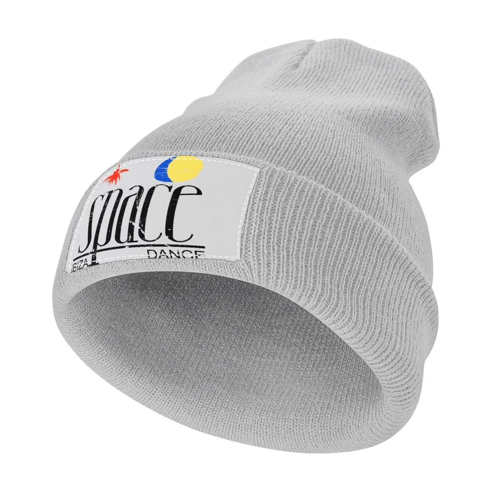 

SPACE Ibiza Dance: vintage MODEL Legendary nightclub of La French Touch Knitted Hat Luxury Brand Anime Hat Men Cap Women's
