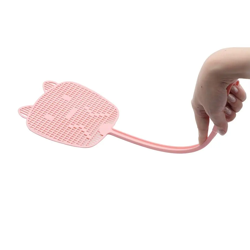 Fly Swatter Insect Killer Mosquito Wasp Long Handle Pest Bat Tool Summer Plastic Insect Mosquito Killer Tool 1PC Random Color