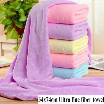 Conjunto de toalhas em relevo, toalhas de secagem rápida, toalhas de banho absorventes, macias e confortáveis, toalhas de fibra ultrafina para banheiro 1