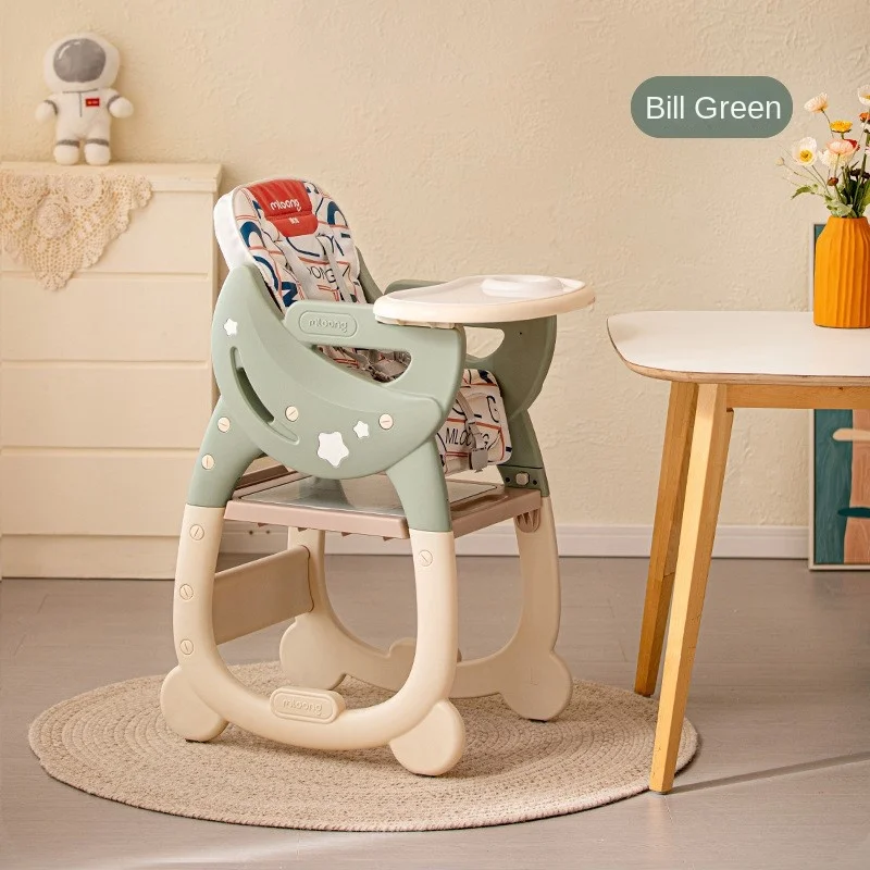 LAZYCHILD Children's Dining Chair Home Learning Chair Baby Growth Eating Learning Baby Versatile Dining Silla Bebe