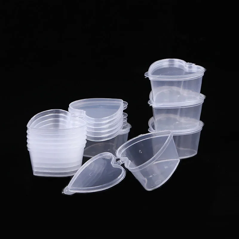 1000 Pack Jelly Shot Cups with Lids Plastic Small Containers