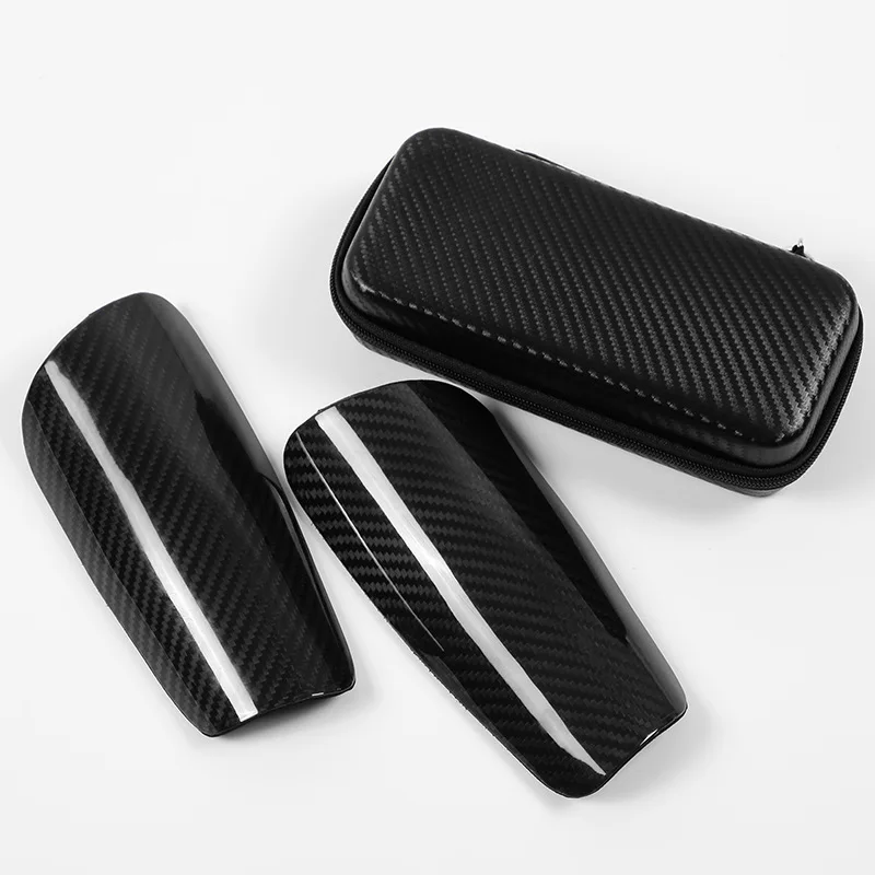 Carbon Fiber Soccer Shin Guards Portable Carrying Case Suitable for Adult Youth Kid