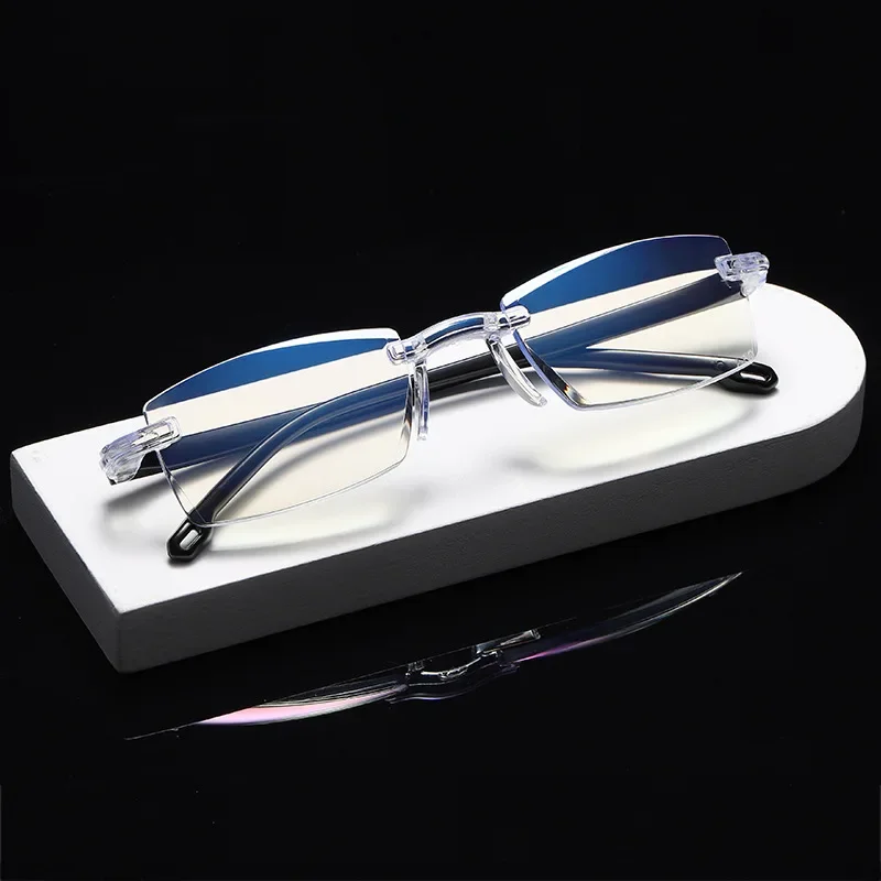 

Vintage Blue Light Blocking Reading Glasses Unisex Far Sight Presbyopia Eyeglasses Retro Classic Design Prescription Eyewear