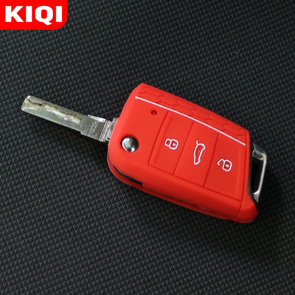 Premium Silicone Car Key Fob Cover