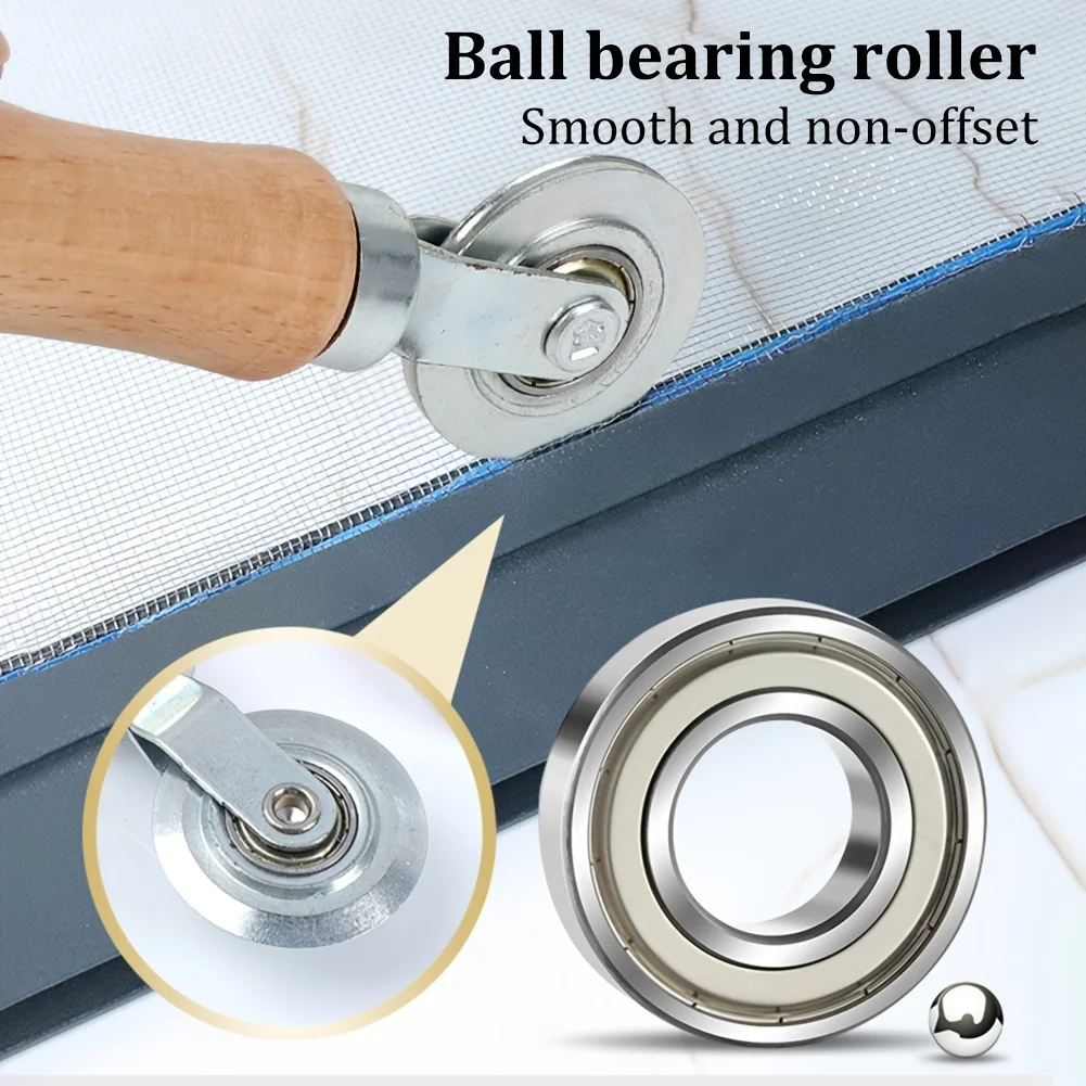 Window install tool screen rolling tools screen spline repair roller window door installation tool hand spline roller for home
