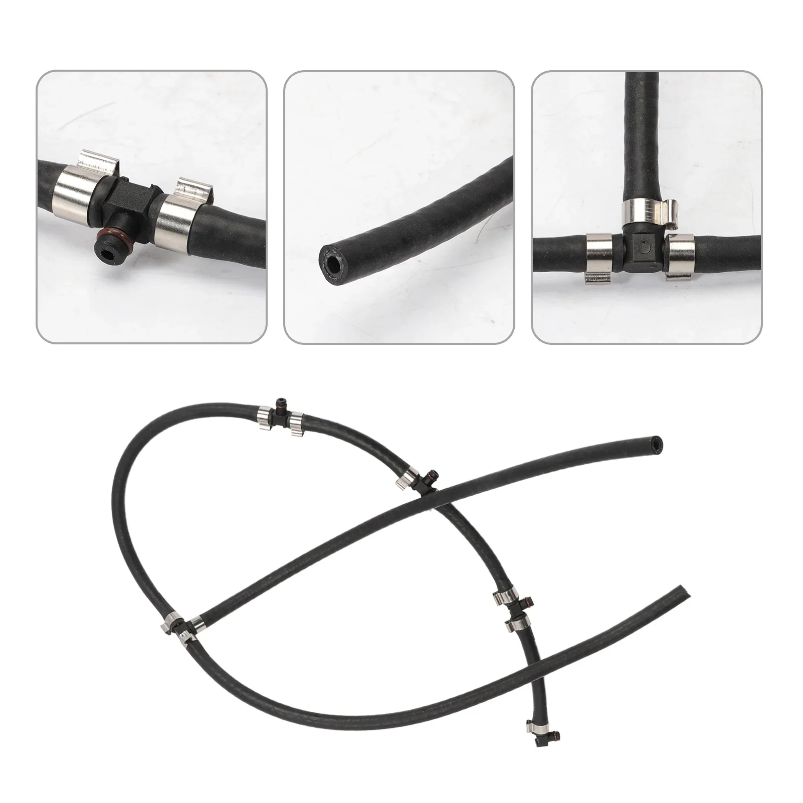 Tubería Inyector Combustible Tubo De Retorno Combustible 98134488 Para Opel Astra J, Corsa D, Meriva, Zafira B 1.7 CDTI Tubo Fuga Combustible