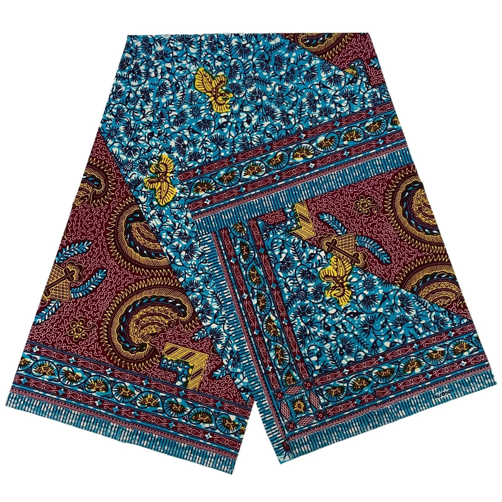 Veritable Wax Guaranteed Real wax print fabric dutch hollandais pagne africa Dress 100% Cotton T5
