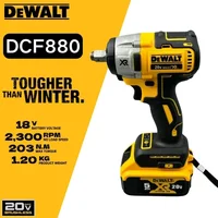 Dewalt DCF880 Cordless Impact Wrench 20V Original 2300RPM Rechargeable 13MM Electric Lithium Battery Wrench 203Nm Power Tools 1